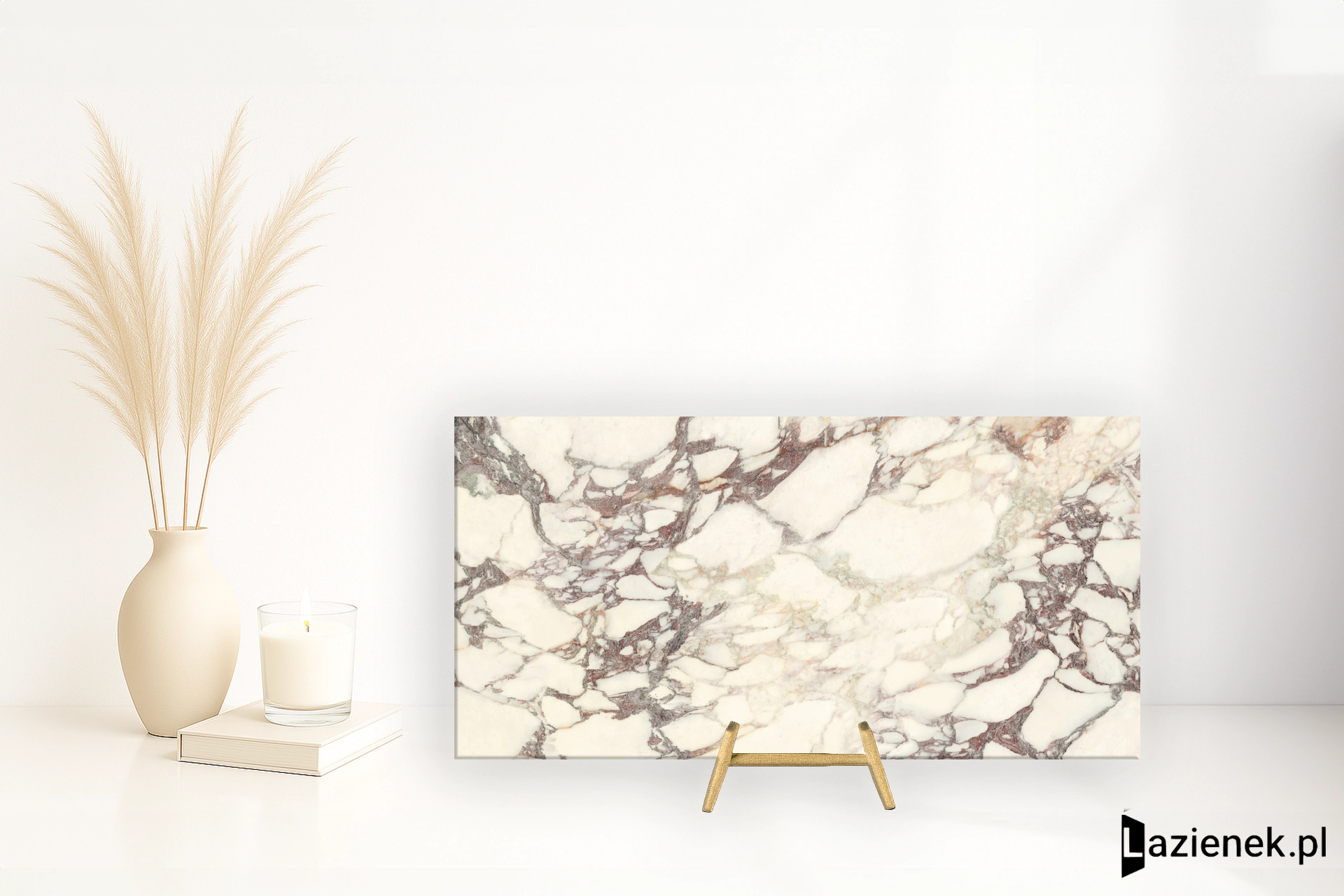 Graniti Fiandre Marble Lab Breccia Mirabile jedwabista 60x120 cm gr. 8 mm - płytka rektyfikowana / AH282X864